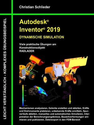 cover image of Autodesk Inventor 2019--Dynamische Simulation
